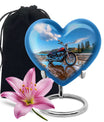 Motorcycle Cremation Urn for Ashes – Biker Tribute Funeral Urns
