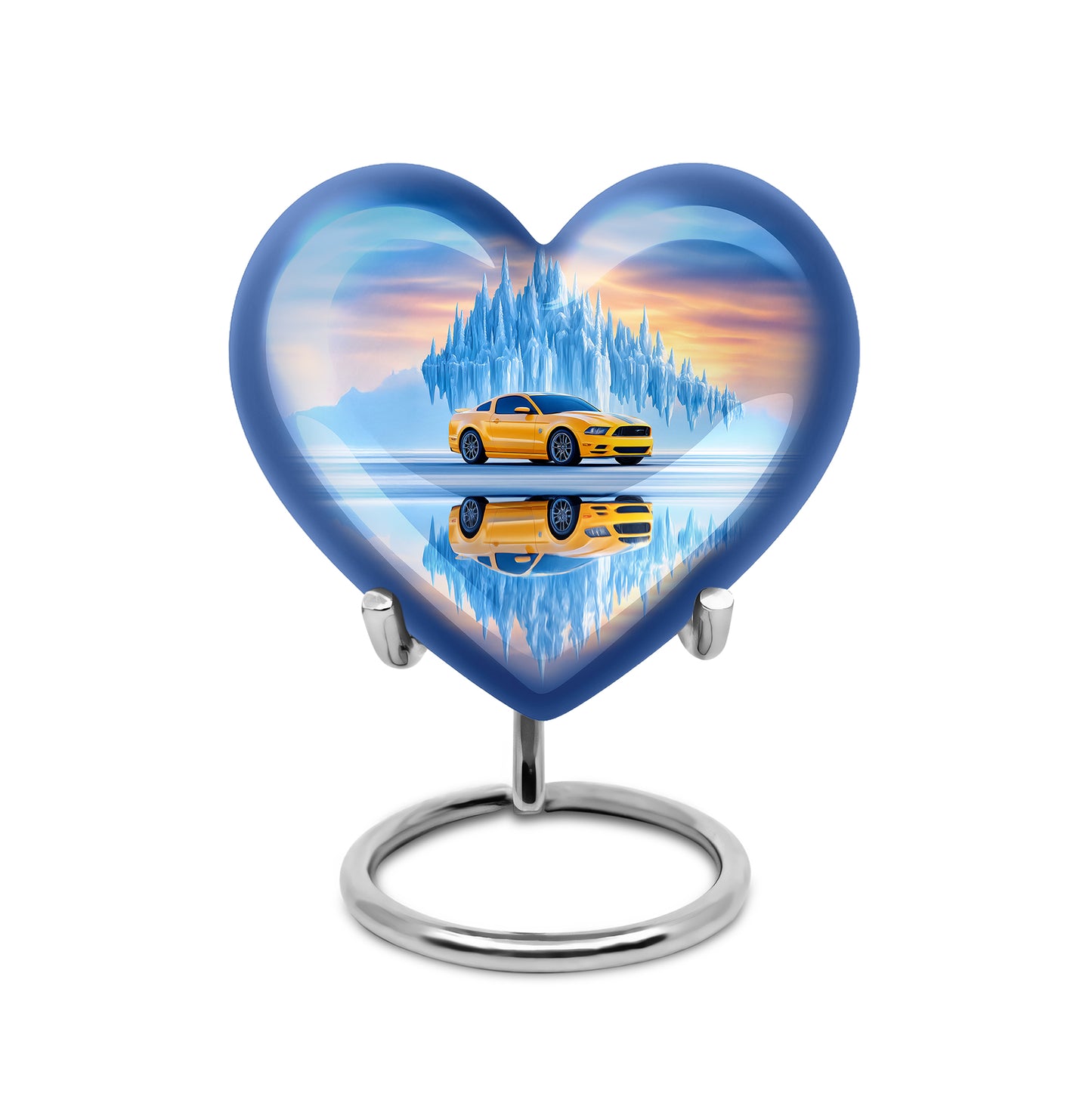 Blue Car Cremation Urns - Imperial Haven - Yatskia