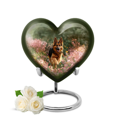 Yellow Dog Memorial Cremation Urns for Human Ashes - 10-inch, 200 cu in - Yatskia
