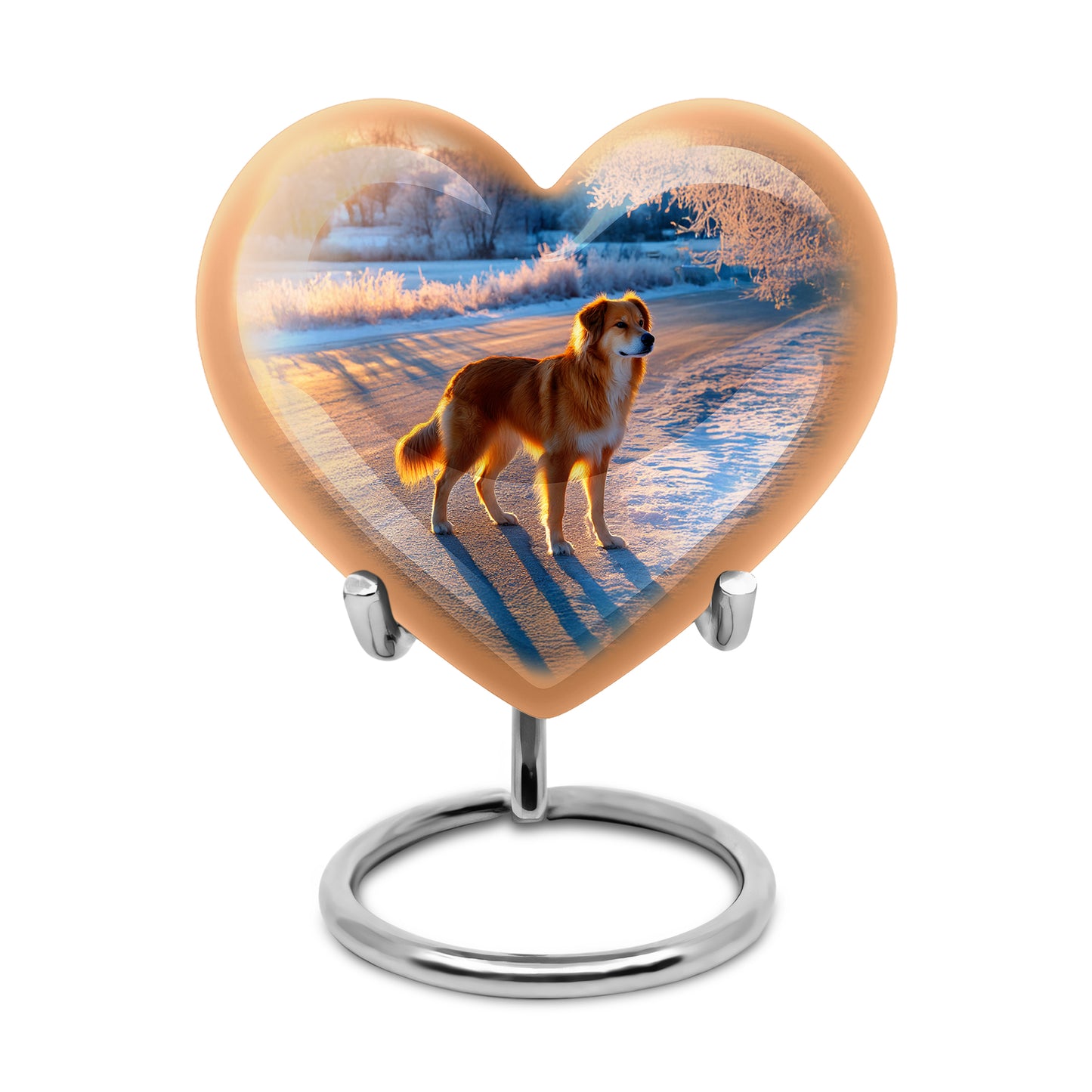 Blessed Dog Cremation Urns for Human Ashes - Blue 10-inch - Yatskia