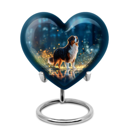 Blue Dog Cremation Urns - Enduring Comfort 10-inch, 200 cu in - Yatskia