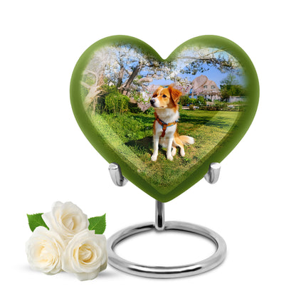 Blue Dog Cremation Urns - Imperial Blessing 10-inch, 200 cu in - Yatskia