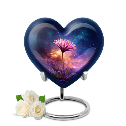 Remarkable Daisy Memorial Cremation Urns - Blue - Yatskia