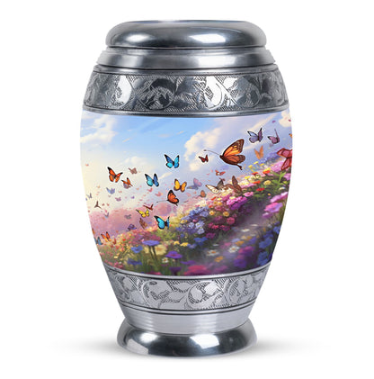 Magical Butterfly cremation urn, personalized classic design