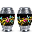 Classic 3-inch Blue Butterfly large Urn for cremation ashes
