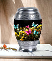 Classic 3-inch Blue Butterfly large Urn for cremation ashes