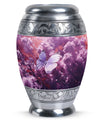Classic 3-inch Butterfly in Meadow Urn for human ashes.