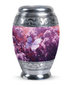 Classic 3-inch Butterfly in Meadow Urn for human ashes.