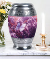 Classic 3-inch Butterfly in Meadow Urn for human ashes.