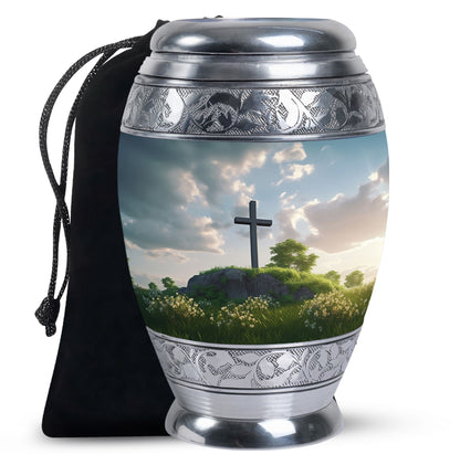 Funeral Cross Cremation Urns for Adult Human Ashes