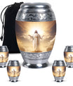 Jesus Christ Themed Urn For Ashes - Large Cremation Urns For Human Ash