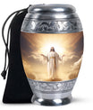 Jesus Christ Themed Urn For Ashes - Large Cremation Urns For Human Ash
