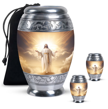 Large Urn with 2 Mini Urn