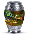 Peacock Memorial Urn, ideal for Personalized Cremation.