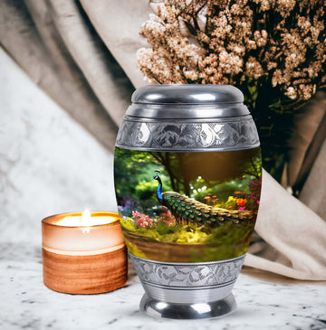 Large Urn with 4 Small Urn