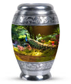 Peacock Memorial Urn, ideal for Personalized Cremation.