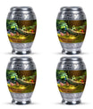 Peacock Memorial Urn, ideal for Personalized Cremation.