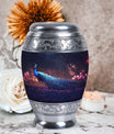 Peacock Cremation Urn For Ashes.
