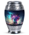 Peacock Memorial Urn for adult human cremation ashes