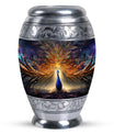 Classic Peacock Urn for Human Ashes.