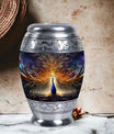 Classic Peacock Urn for Human Ashes.