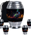 Eternal Peace Peacock Urn - Personalized Memorial for Loved Ones