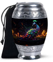 Eternal Peace Peacock Urn - Personalized Memorial for Loved Ones