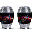 Classic Peacock Cremation Urn with 200 cubic inch capacity