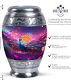Elegant Classic Design Peacock Memorial Urn for Ashes.