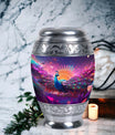 Elegant Classic Design Peacock Memorial Urn for Ashes.