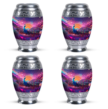 Elegant Classic Design Peacock Memorial Urn for Ashes.