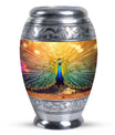 Classic 3-Inch Aluminium Peacock Urn.