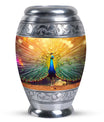 Classic 3-Inch Aluminium Peacock Urn.