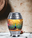 Classic 3-Inch Aluminium Peacock Urn.