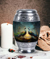Peacock Urn for Human Ashes with Personalization Options