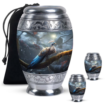 Large Urn with 2 Mini Urn