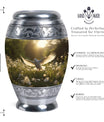 3-inch Dove Cremation Urn, Modern and Classic custom urn.