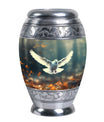 Classic Dove Urn for human ashes.