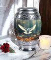 Classic Dove Urn for human ashes.