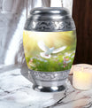 Eternal Peace Dove Urn, aluminium large urn