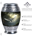 Dove Symbol of Hope 3 Inch Classic Cremation Urn.