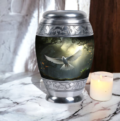 Dove Symbol of Hope 3 Inch Classic Cremation Urn.