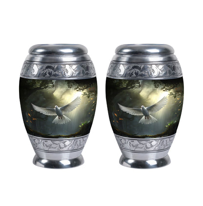 Dove Symbol of Hope 3 Inch Classic Cremation Urn.