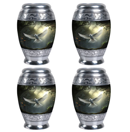 Dove Symbol of Hope 3 Inch Classic Cremation Urn.