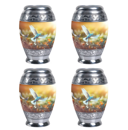 Classic Dove Urn for Human Cremation Ashes.