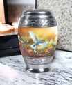 Classic Dove Urn for Human Cremation Ashes.