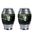 Classic Dove Memorial Urn, Large Aluminium Cremation Urn