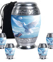 Dove Embrace: Eternity Memorial Urn for Human Ashes