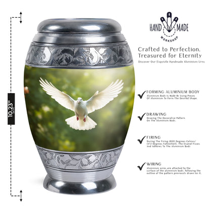 Classic Dove Cremation Urn 3 inch.