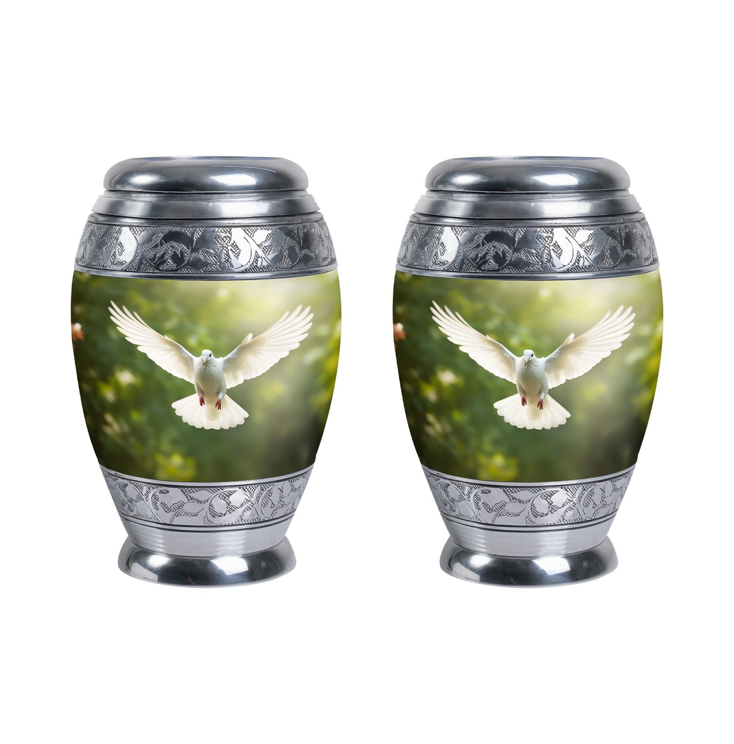 Classic Dove Cremation Urn 3 inch.